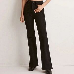 Madewell the perfect vintage flare jean black